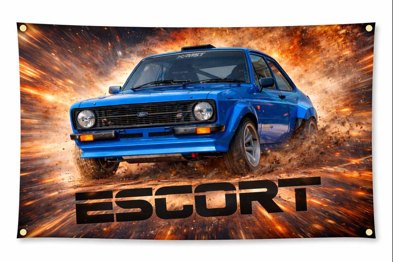Car & Rally Flags – Motorsport & Garage Wall Banners 150x90